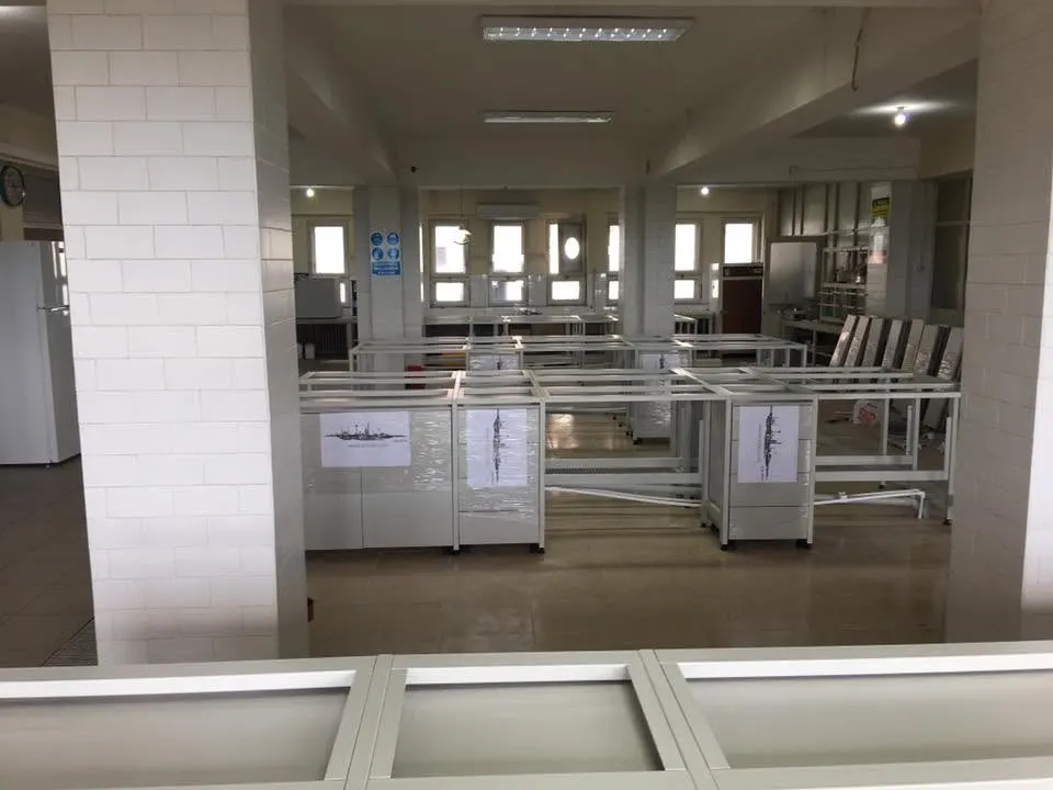 Bor Sugar Factory installation and assembly photograph 24