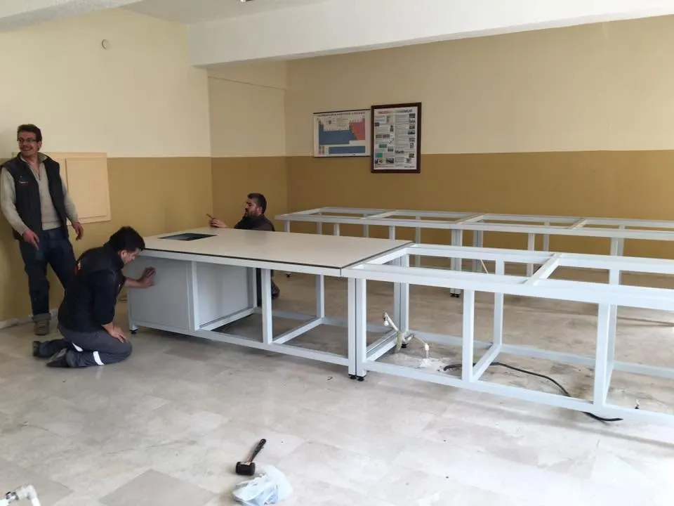 Ankara Science High School installation and assembly photograph 3