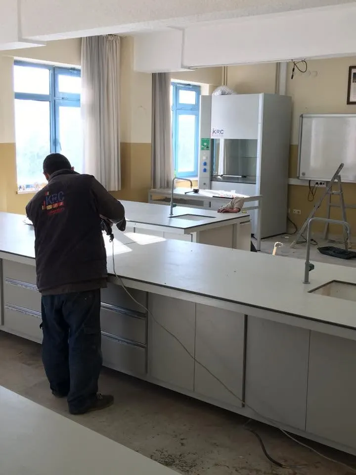 Ankara Science High School installation and assembly photograph 13