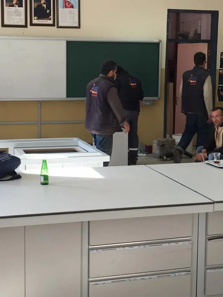Ankara Science High School installation and assembly photograph 20