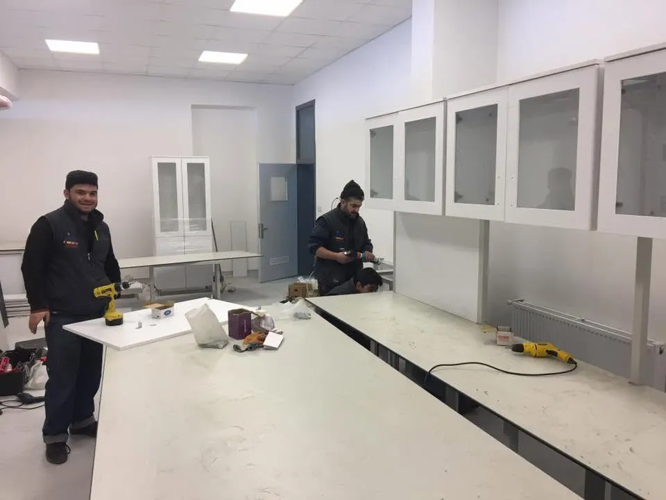 METU installation and assembly photograph 1