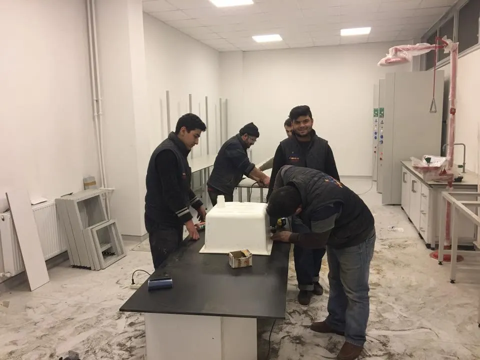 METU installation and assembly photograph 16