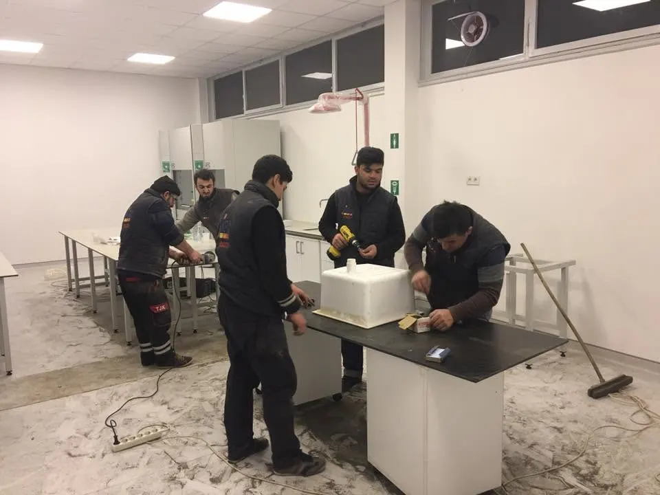 METU installation and assembly photograph 21