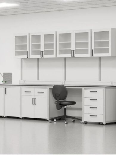 Laboratory Wall Bench - H-Frame