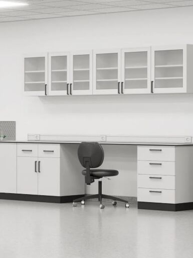 Laboratory Wall Bench - Plinth