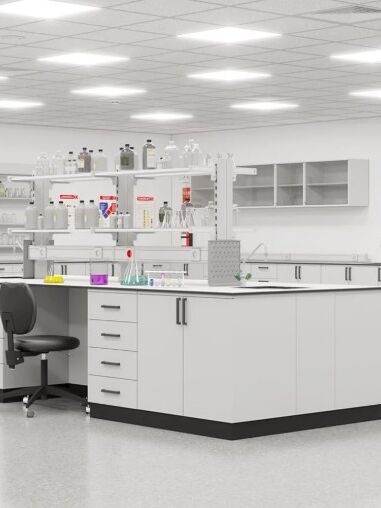 Laboratory Island Bench - Plinth