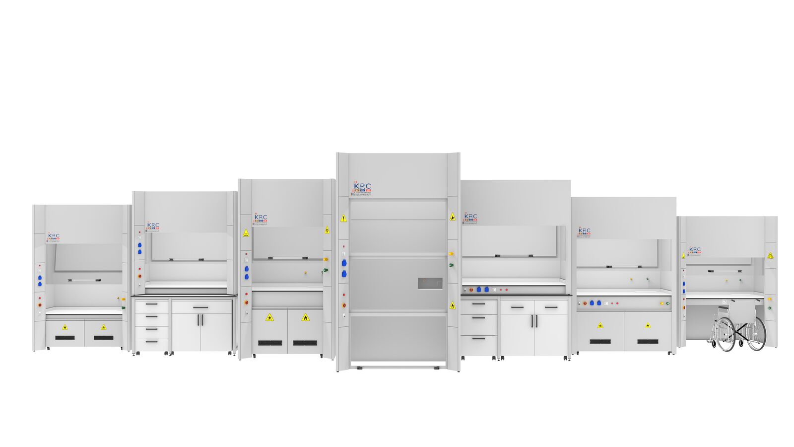 The fume hood range