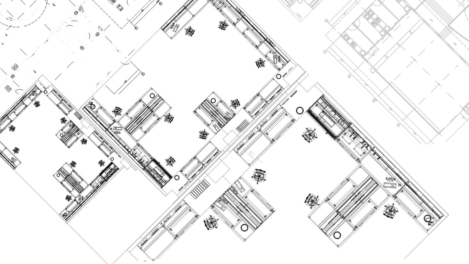 Laboratory layout plan