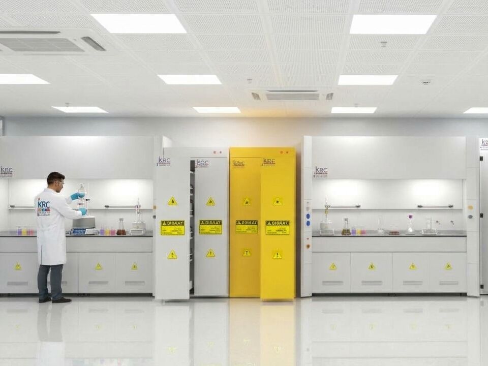 A laboratory project turning from a wireframe drawing into a realistic image