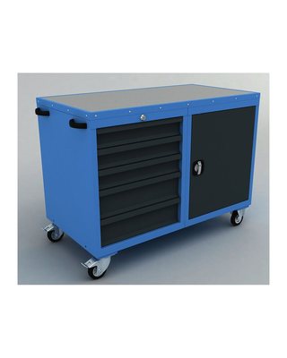 Tool Trolley with 5 Drawers KD.36.44.36