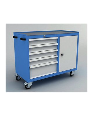 Tool Trolley with 5 Drawers KD.36.44.69