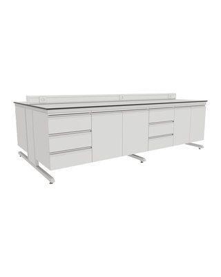 C-Frame Island Bench
