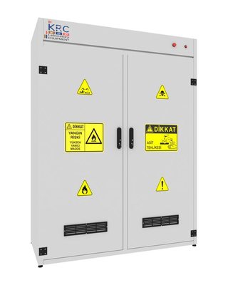 Double-Walled Double-Door Chemical Storage Cabinet