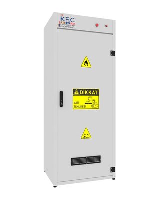 Double-Walled Single-Door Chemical Storage Cabinet