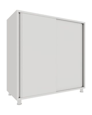 Laboratory Storage Cabinet – Low, Solid Sliding Doors (MD-2SK)
