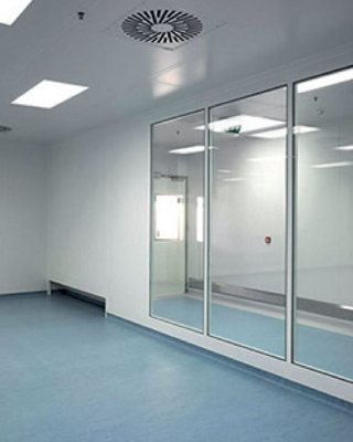 Hygienic Glass Panels