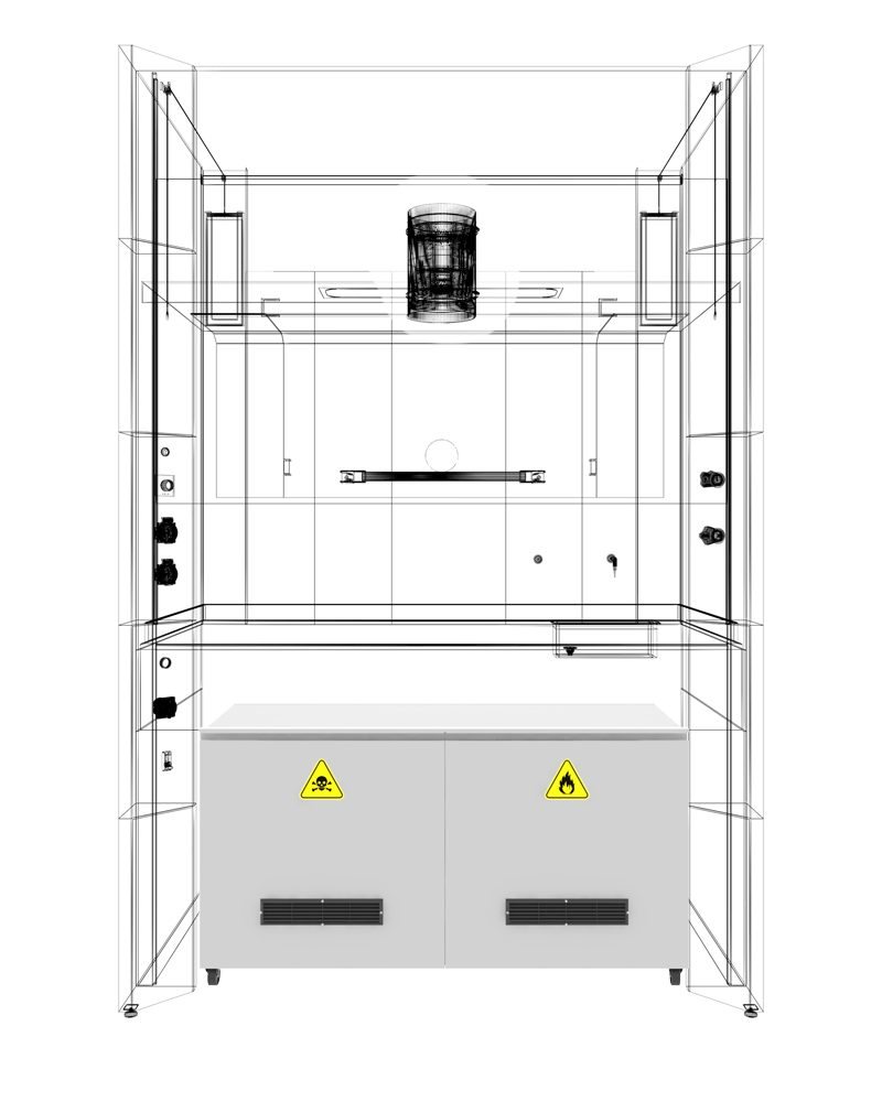 Under-Bench & Under-Hood Chemical Cabinets