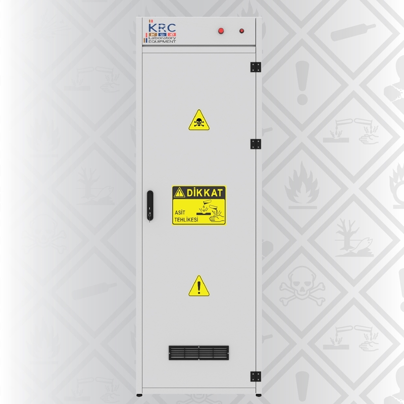 ÇİFT CİDARLI TEK KAPAKLI KİMYASAL SAKLAM DOLABI KSD 6019 (1)