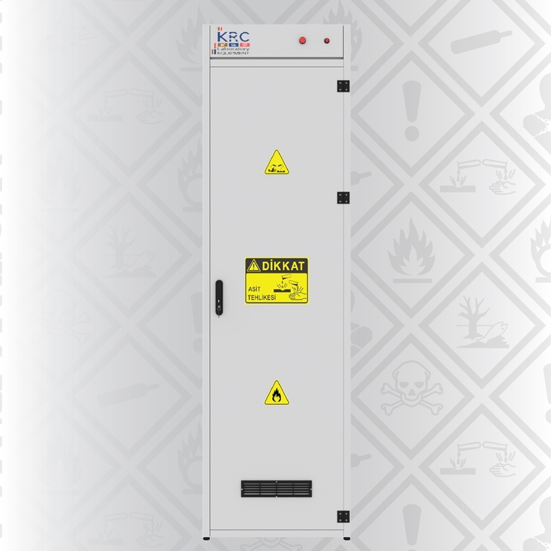 ÇİFT CİDARLI TEK KAPAKLI KİMYASAL SAKLAM DOLABI KSD 6022 (1)