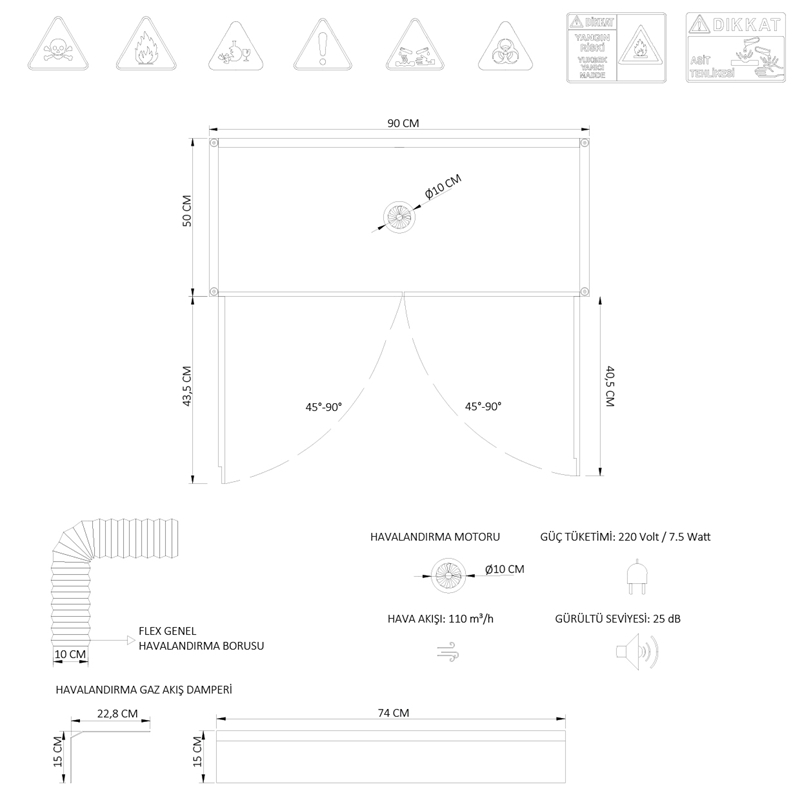 HAVALANDIRMALI ÇİFT KAPAKLI MALZEME DOLABI HMD 9019 (5)
