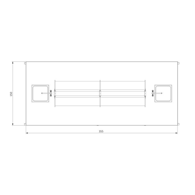 KOT-CUR2E280150 C FRAME ÜSTÜ RAFLI İKİ EVYELİ ORTA TEZGAH (2) - Kopya