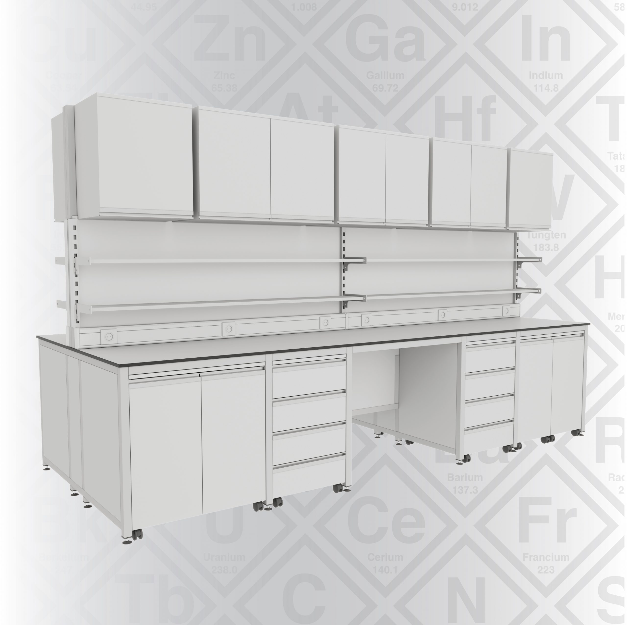 KOT-HURCD360150 H FRAME ÜSTÜ RAF VE DOLAPLI ORTA TEZGAH (4)