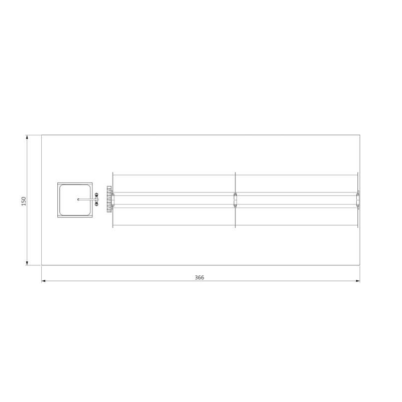 KOT-HURE350150 H FRAME ÜSTÜ RAFLI EVYELİ ORTA TEZGAH (2) - Kopya