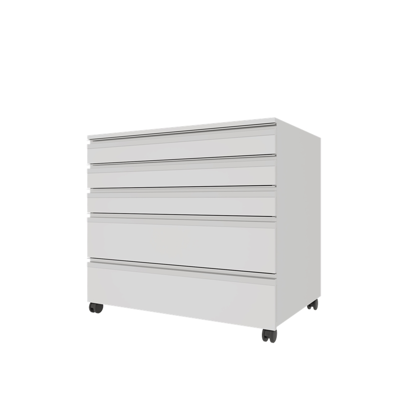 AC-T52G3D906075 TEKERLEKLİ ÜSTÜ DAR ALT DERİN BEŞ ÇEKMECELİ ALT DOLAP (2)
