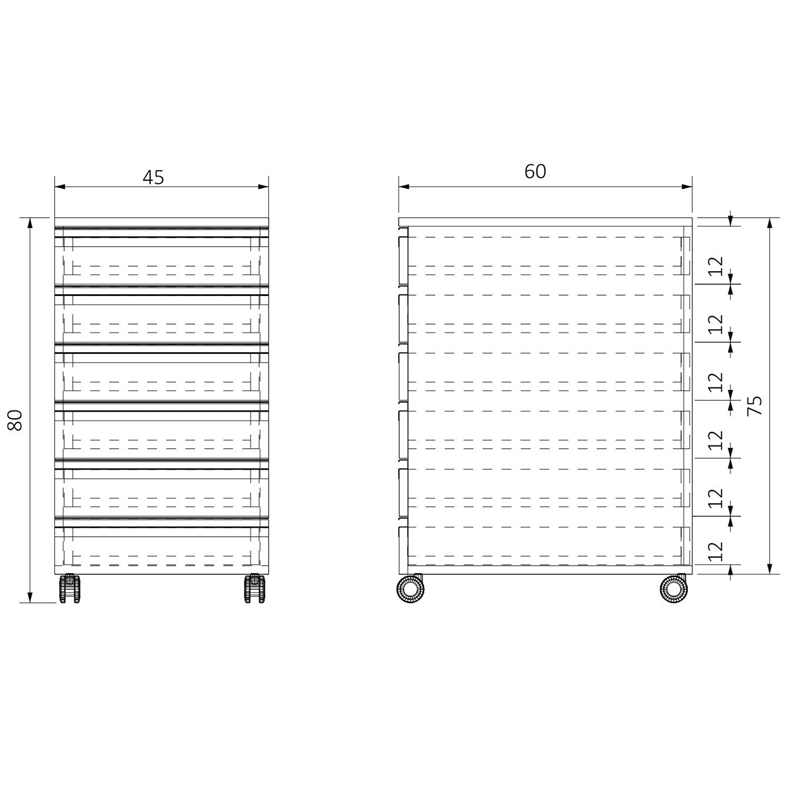 AC-T6GC456075 TEKERLEKLİ GENİŞ ALTI ÇEKMECELİ ALT DOLAP (1)-1