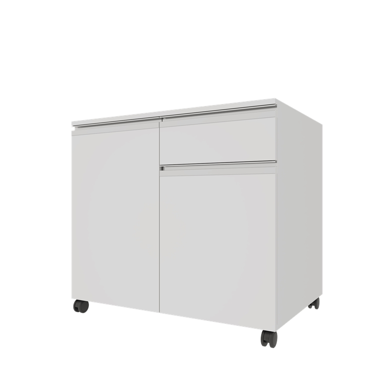 AD-T2K11C906075 TEKERLEKLİ İKİ KAPAKLI TEK ÇEKMECELİ ALT DOLAP (2)