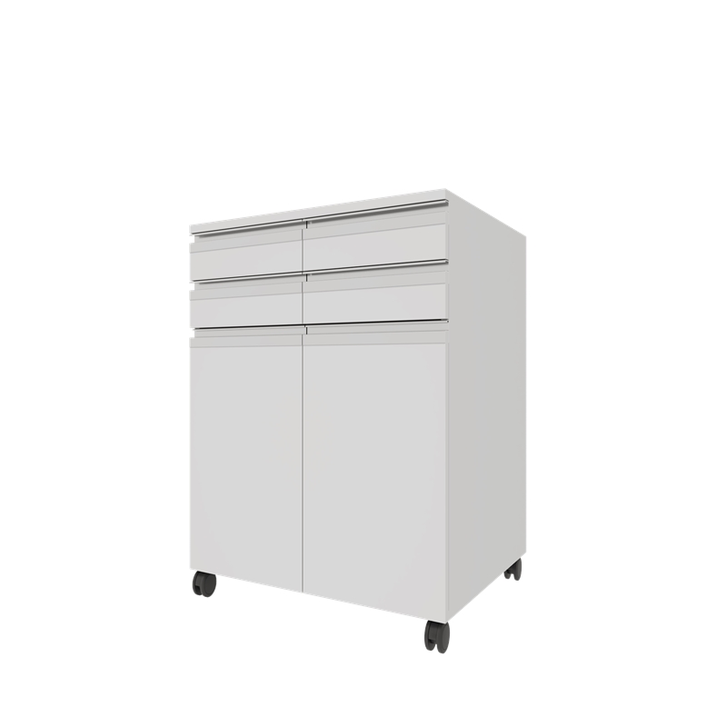 AD-T2K4C606075 TEKERLEKLİ İKİ KAPAKLI DÖRT ÇEKMECELİ ALT DOLAP (2)